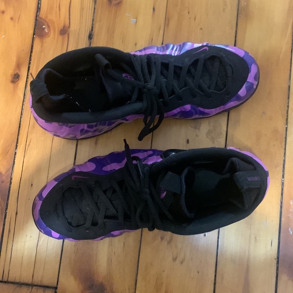 Nike Foamposite Pro Purple Camo - Picture 3 of 4